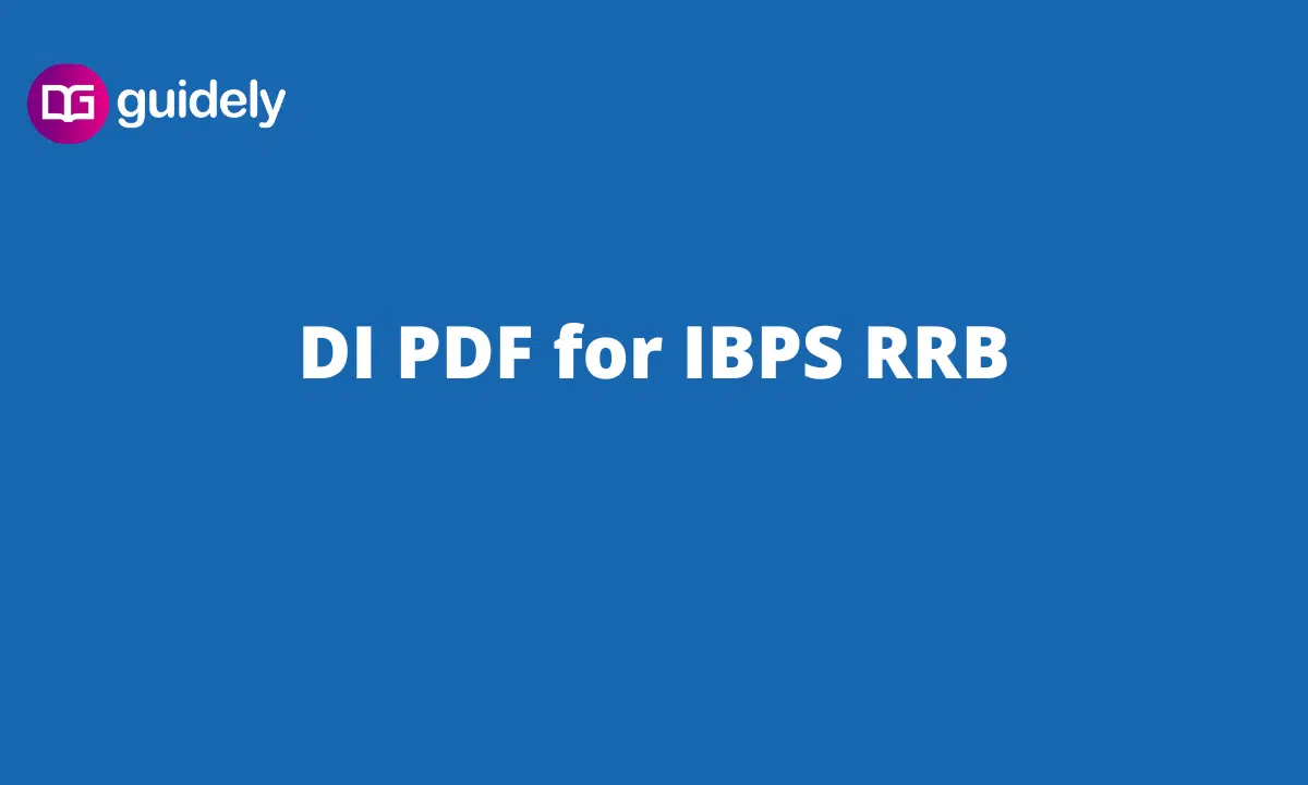 Di Pdf For Ibps Rrb Mains Po Clerk Latest Pattern Questions