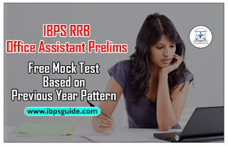 IBPS RRB Office Assistant Prelims 2017 - Free Mock Test Based Previous ...