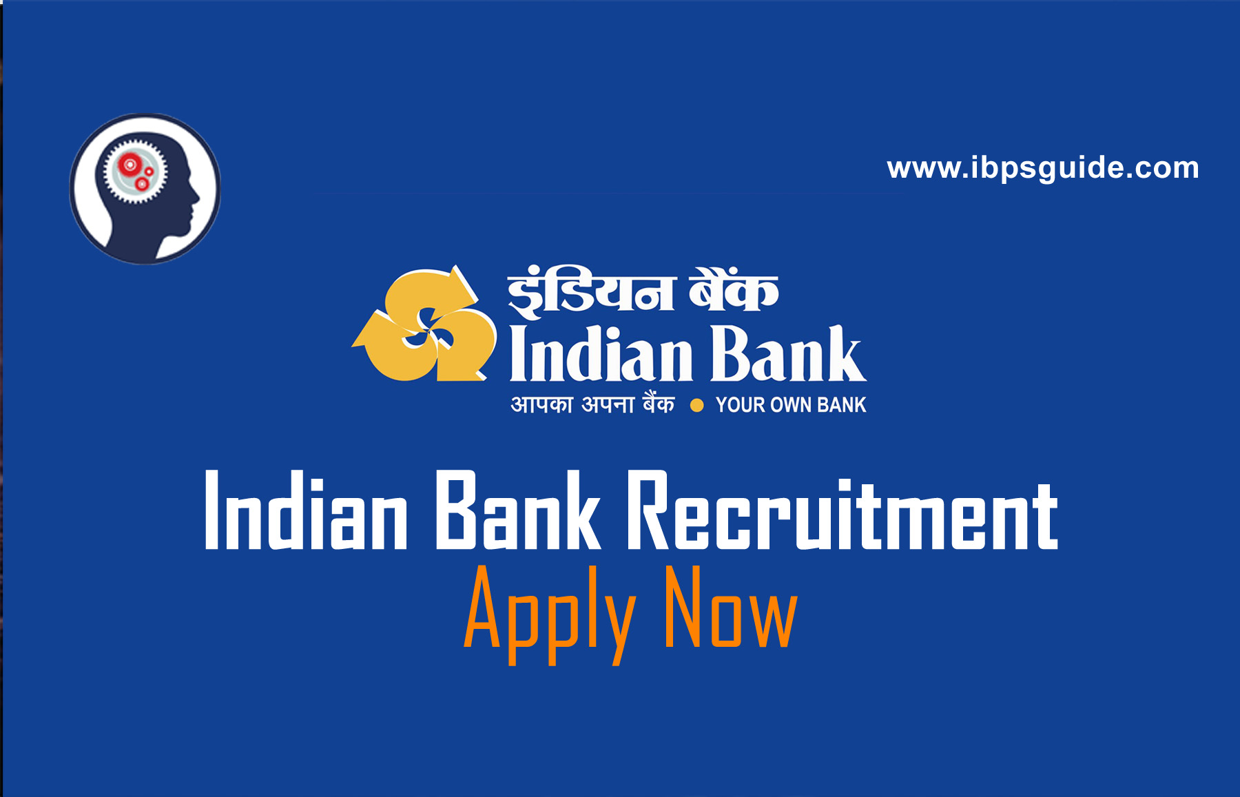 Indian Bank Recruitment 2018 - SO Jobs apply before 02nd May