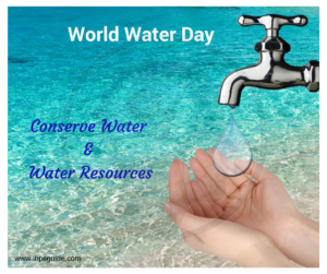 World Water Day | Internationally Celebrated on March 22nd