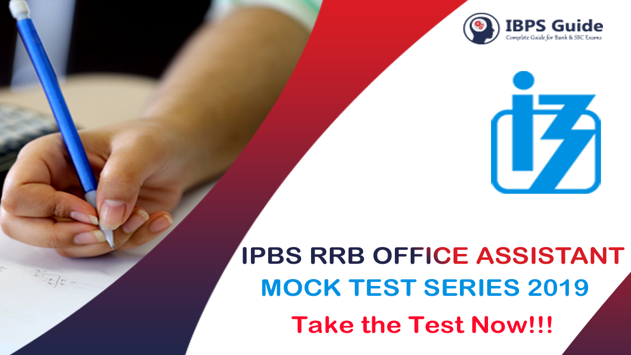 IBPS RRB Clerk Mains Mock Test | RRB Office Assistant 2019 Series