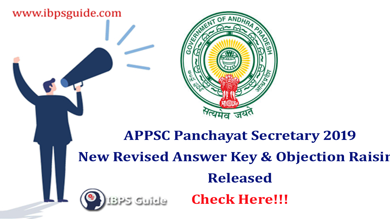 appsc-panchayat-secretary-mains-revised-answer-key-2019-released