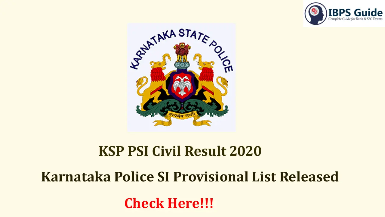 Karnataka State Police Syllabus & Exam Pattern, Download PDF