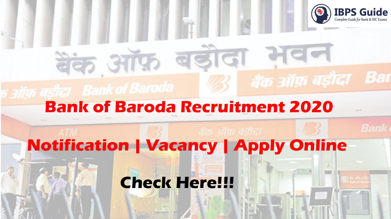 Bank Of Baroda Recruitment 2020: Last Day To Apply Online