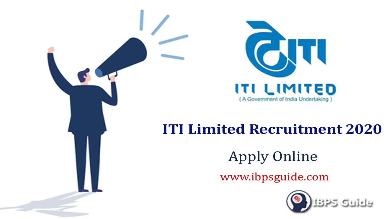 Apply Online For ITI Limited Recruitment 2020 | Indian Telephone Industry