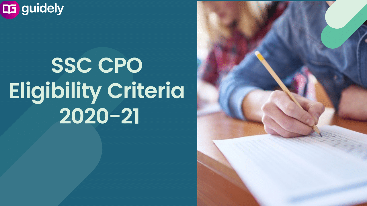 SSC CPO Eligibility Criteria Age Edcational Qualification PET PST