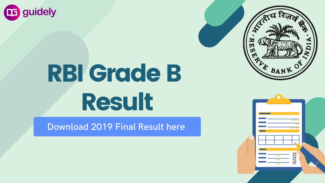 RBI Grade-B Result - Final Result [2019] Decalred - Download