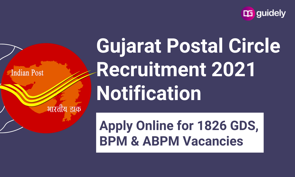 Gujarat Postal Circle Recruitment 2021 | Notification & Apply Online ...