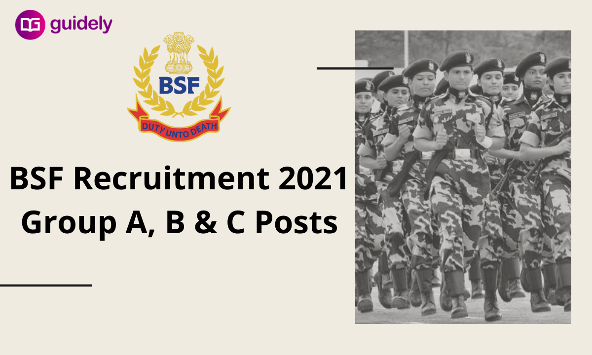 BSF Recruitment 2021 Notification Out With 50 Vacancy: Check Here