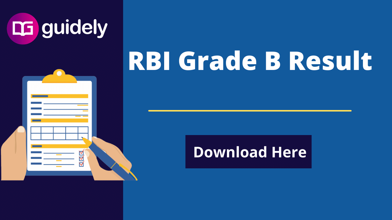 RBI Grade B 2021 Result: Final Result, Cutoff Marks & Score Card