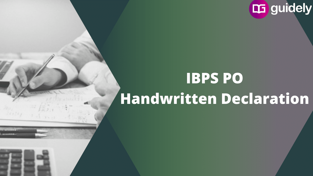 ibps-po-handwritten-declaration-2021-check-the-format-size-details