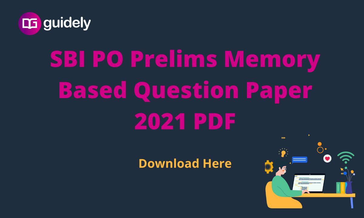 Sbi Po Prelims Memory Based Question Paper Get Free Pdf