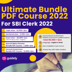 SBI Clerk Book PDF 2022: Free Download For Exam Preparation