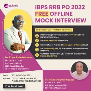 IBPS RRB PO Mains Score Card 2022: Officer Scale 1 Marks