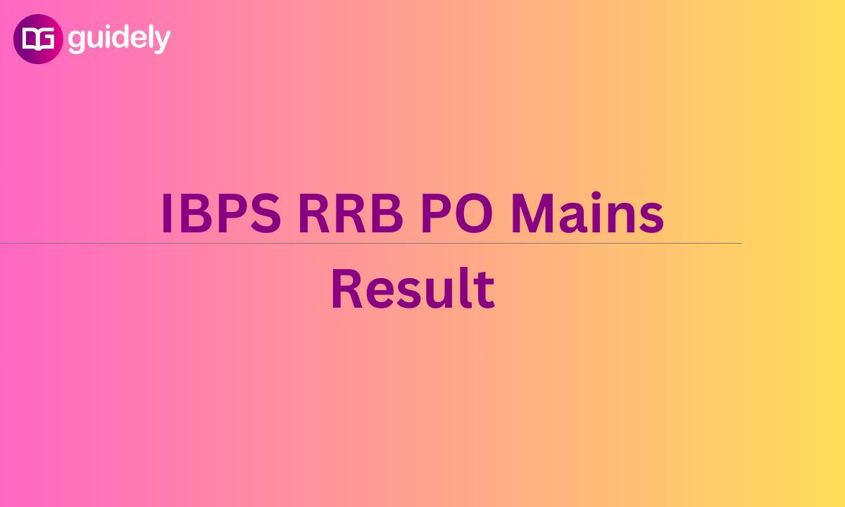 Ibps Rrb Po Mains Result Out Check Here