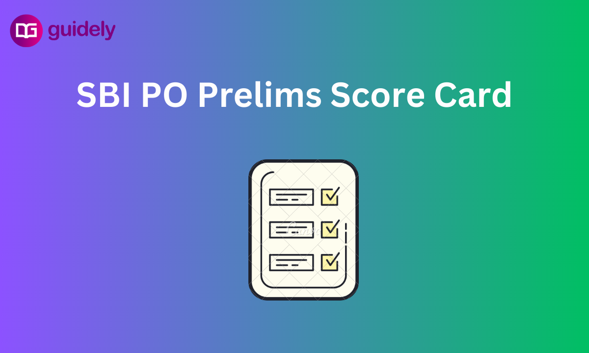 SBI PO Prelims Score Card 2023 Out: Download Link, Pre Marks